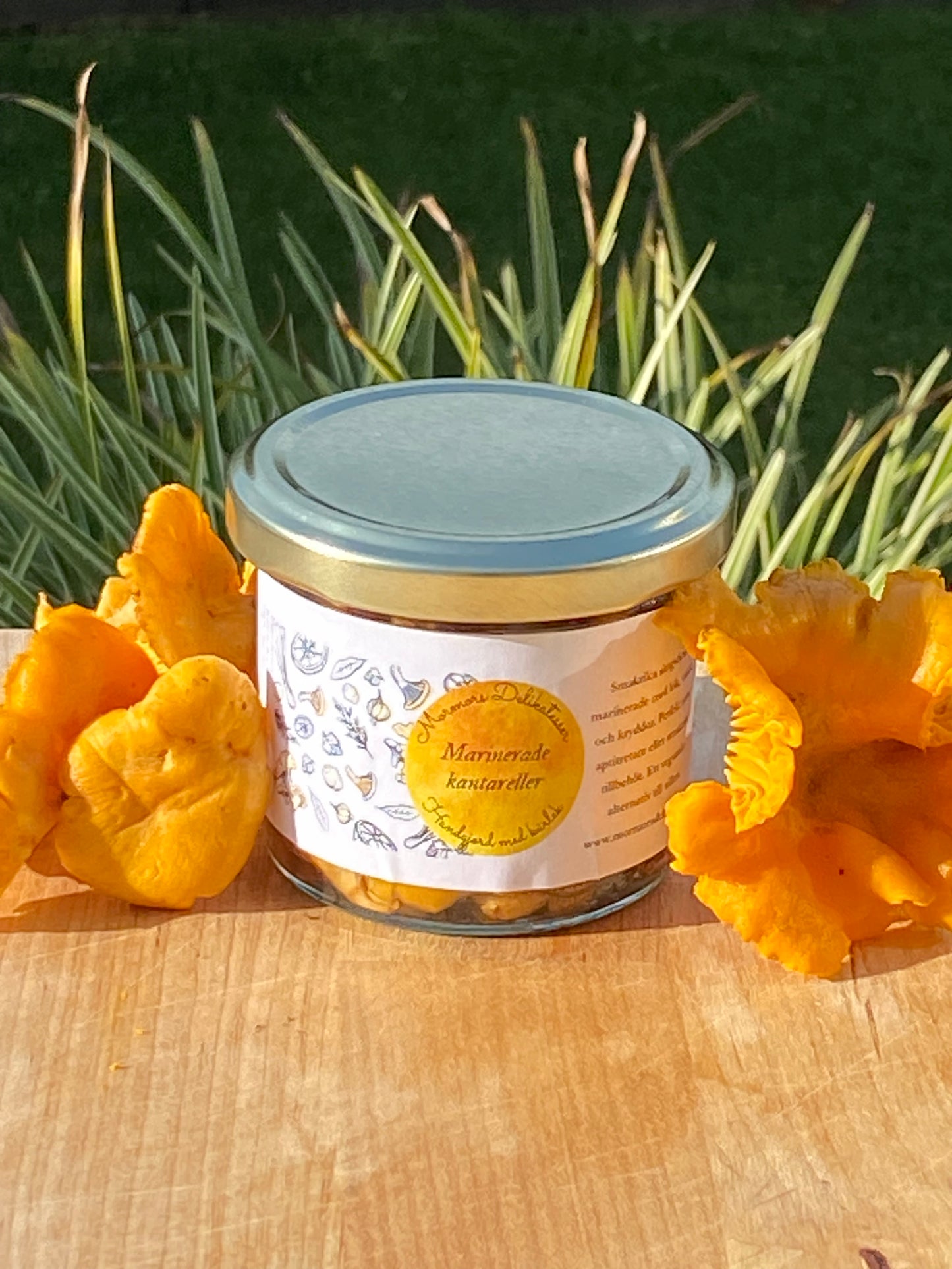 Marinerade kantareller