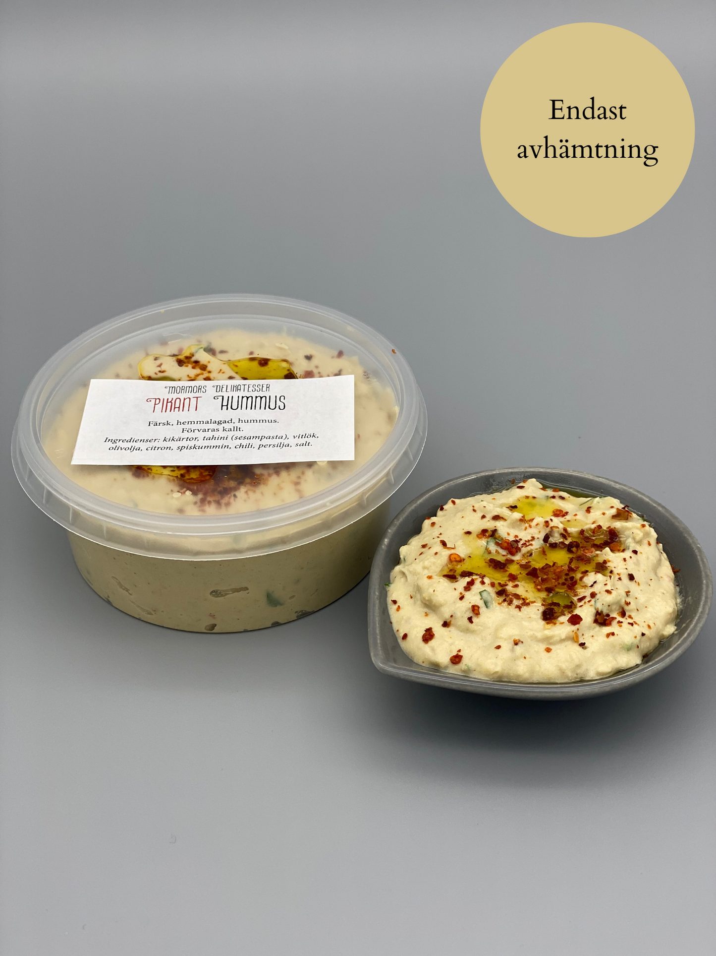 Hummus Pikant